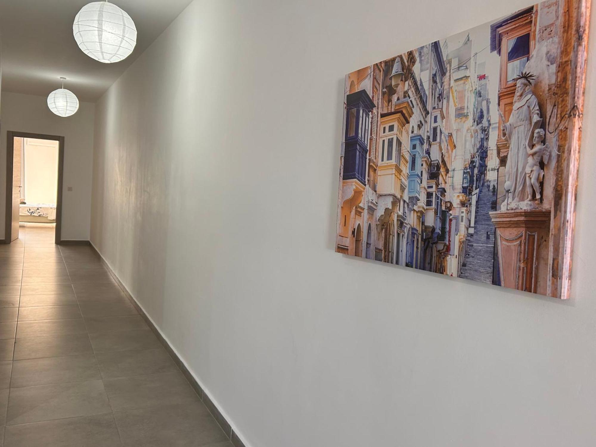 Ferienwohnung Qawra Penthouse 4Person Ac+Wifi St. Paul's Bay Exterior foto
